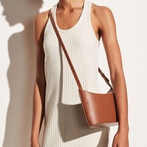 Aesther Ekme Sway Bag Tan Brown Leather Cross Body Shoulder bag
